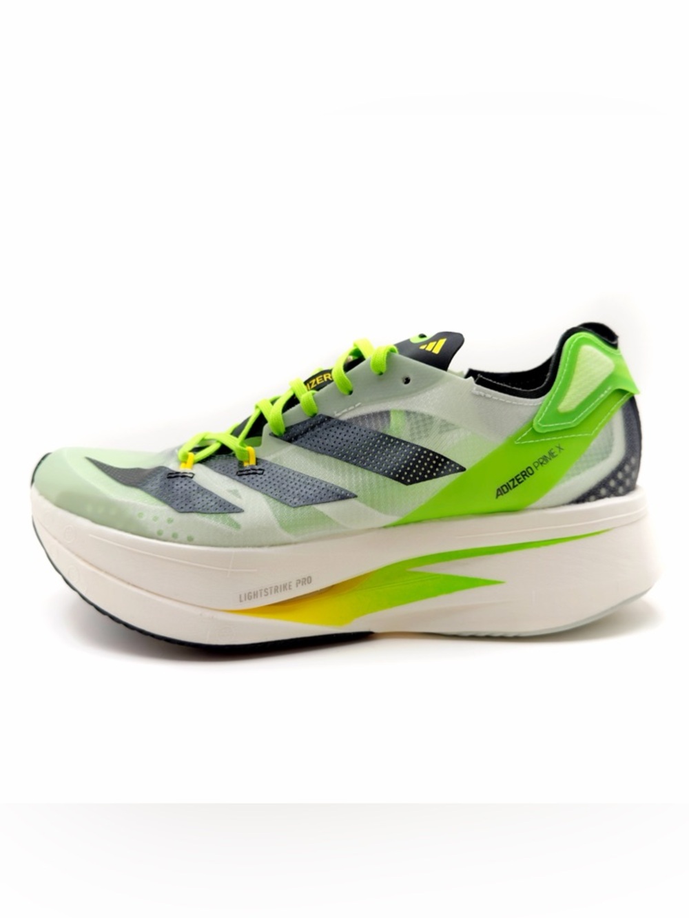 Adidas Adizero Prime X Running Shoes Womens Size 7 Sneakers White Green